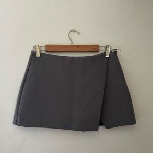 Gray Zara Skort